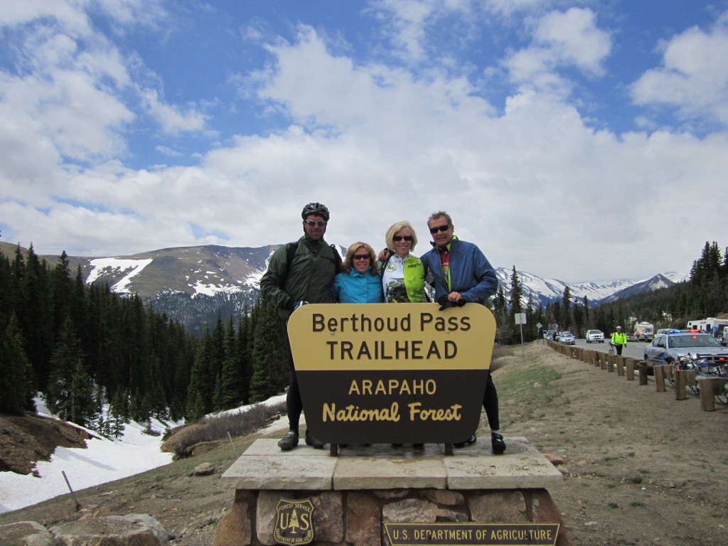 Our RTR team on Berthoud Pass